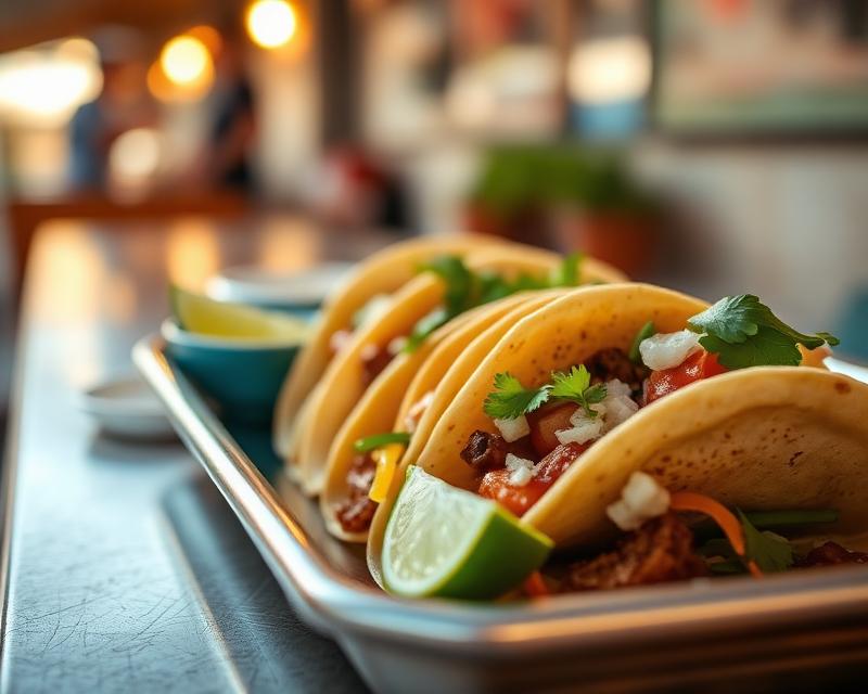 Mexican food at Calle Ocho Tacos